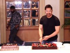 
      
       Aamir introduces his new partner to media on eve of his b’day 
      
      