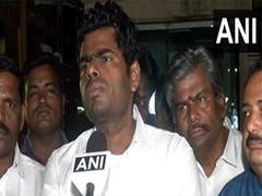 
      
      Annamalai condems change of logo of state Budget by TN government
      
      