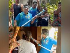 
      
      From Sachin-Yuvraj to Pant-Pooran, how cricketers celebrated Holi
      
      