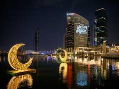 
      
      Dubai lights up with spectacular displays 
      
      