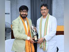 
      
      Tripura: Biplab Goswami honoured by CM Manik Saha for his...
      
      