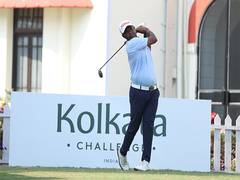 
      
      Joshua Berry shoots course record 62 to emerge joint leader
      
      