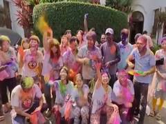 
      
      Odisha: Japanese tourists celebrate Holi with zeal and enthusiasm
      
      