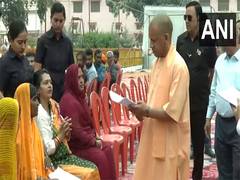 
      
      UP: CM Yogi addresses public grievances at 'Janata Darshan'
      
      