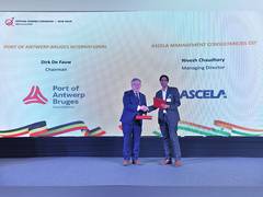 
      
      ASCELA Signs MoU with the Port of Antwerp-Bruges International
      
      