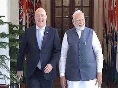 
      
      PM Modi holds bilateral meeting with visiting New Zealand PM Luxo
      
      