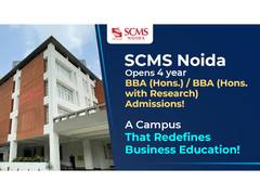 
      
      SCMS Noida's BBA Admissions Now Open via SET 2025
      
      
