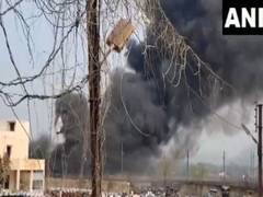
      
      Chhattisgarh: Fire breaks out near a power company's substation
      
      