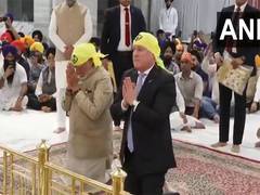 
      
      PM Modi, Christopher Luxon visit Gurdwara Rakab Ganj Sahib
      
      