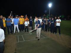 
      
      Gujarat CM inaugurate ‘Swarnim Gujarat MLA Cricket League 2.0’ 
      
      