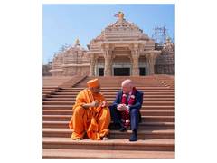 
      
      New Zealand PM Luxon visits Swaminarayan Akshardham Temple
      
      