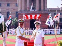 
      
      Chief of Royal New Zealand Navy visits India
      
      