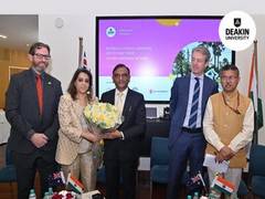 
      
      Deakin University Strengthens India-Australia Collaboration
      
      