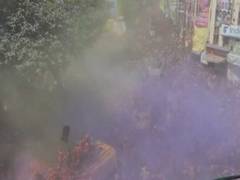 
      
      Rang Panchami celebration begins amid tight security in Indore
      
      