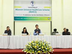
      
      CM Lalduhoma launches Mizoram Universal Healthcare Scheme
      
      
