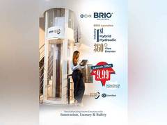 
      
      BRIO Elevators Launches India’s First Hybrid Hydraulic 360° View 
      
      