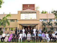 
      
      Trainee officers of National Defence College meet Andhra Governor
      
      