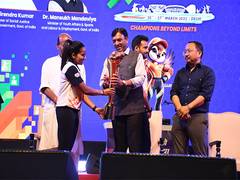 
      
      Mansukh Mandaviya declares 2nd Khelo India Para Games open
      
      