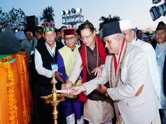 
      
      Uttarakhand CM Dhami attends Indo-Nepal trade fair
      
      