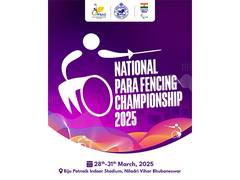 
      
      National Para Fencing Championship 2025 to be held in Bhubaneswar
      
      