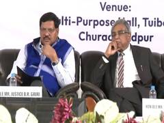 
      
      Manipur: Justice Gavai inaugurates legal services, medical camps
      
      