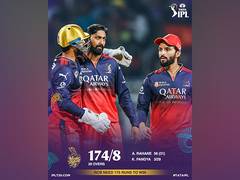 
      
      Krunal Pandya's 3-fer restricts KKR to 174/8 against RCB
      
      