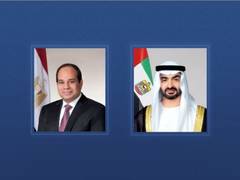 
      
      UAE President welcomed in Cairo by Egyptian President 
      
      