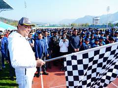 
      
      Uttarakhand CM appeals to people to exercise daily, eat healthy; 
      
      