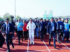 
      
      Uttarakhand: CM Dhami flags off Fit India Run program in Dehradun
      
      