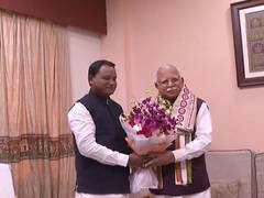 
      
      CM Mohan Charan Majhi meets Union Minister Manohar Lal
      
      