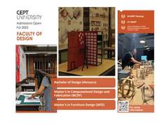 
      
      Faculty of Design at CEPT University Invites Applications to UG 
      
      