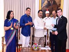 
      
      Goa Governor meets Central Asian Youth Delegation
      
      