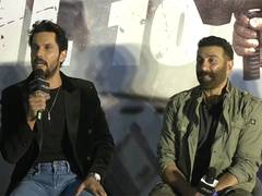 
      
      Sunny Deol, Randeep Hooda attend trailer launch event in Jaipur
      
      