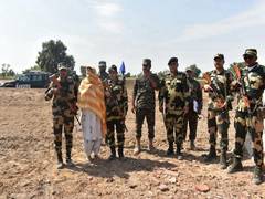 
      
      BSF hand over Pakistani woman to Pak Rangers
      
      