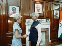 
      
      Jaishankar, UN Special Envoy on Myanmar discuss border stability
      
      