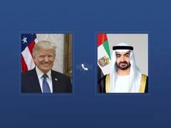 
      
      UAE, US Presidents discuss strategic bilateral relations via call
      
      