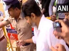 
      
      TVK chief actor Vijay pays homage to film director Manoj Bharathi
      
      