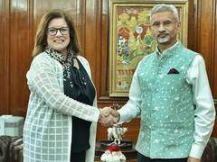 
      
      Jaishankar, USCC CEO Clark hold talks on deepening trade 
      
      