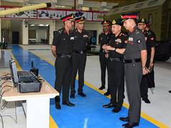 
      
      COAS Gen Upendra Dwivedi visits MCEME in Secunderabad
      
      