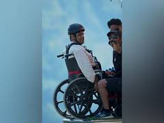 
      
       Gautam Adani lauds his employee's bungee jump on wheelchair 
      
      
