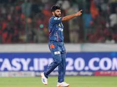 
      
      LSG's Shardul Thakur completes 100 IPL wickets
      
      