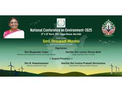 
      
      Prez Murmu to inaugurate NGT's National Environment Conference
      
      