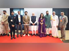 
      
      Vijay Deverakonda, Yami Gautam, Amit Sadh meet PM Narendra Modi
      
      