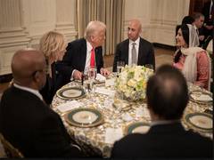 
      
      President Trump hosts Iftar dinner, says 'keeping our promises'
      
      