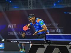 
      
      Achanta Sharath Kamal's career closes with R16 loss to Snehit
      
      