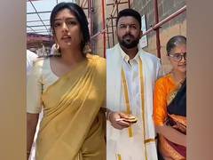 
    Eesha Rebba,  Tharun Bhascker visit Tirumala Temple
    