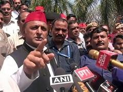 
      
      Samajwadi chief Akhilesh Yadav criticizes UP govt
      
      