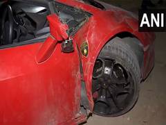 
      
      Noida: 2 injured after Lamborghini hits them; driver arrested
      
      
