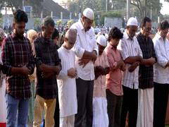 
      
      Muslims offer prayers, celebrate Eid-ul-Fitr with devotion 
      
      