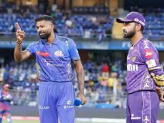 
      
      IPL 2025: Mumbai Indians win toss, put KKR to bat
      
      